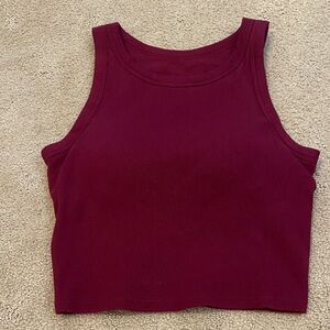 Uniqlo Wine Red/Burgundy Bra Top